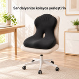 veluna Ergonomik Bel & Kalça Destek Minderi — Kuyruk Sokumu Rahatlatan Oturma Minderi