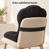 veluna Ergonomik Bel & Kalça Destek Minderi — Kuyruk Sokumu Rahatlatan Oturma Minderi