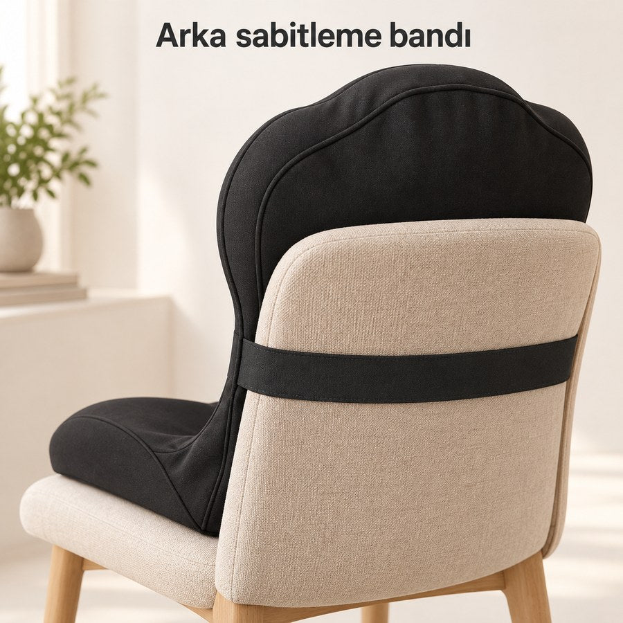Arka sabitleme bandı ile kaymaz